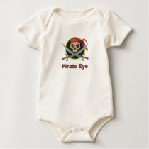 Pirate Eye Infant Clothing t-shirts
