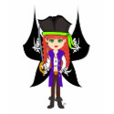Pirate Faery - Mad Morgan Rackham T-Shirt by KirstenEdwards Pirate Faery - Mad Morgan Rackham T-Shirt
