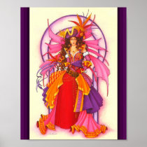 Pirate Faery Print by Teri Rosario 8" x 10"