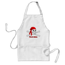 Pirate First Mate Skull and Bones aprons
