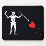Pirate Flag Blackbeard Edward Teach Mouse Pads