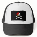 Pirate Flag hat with Prepare to be Boarded & PMYC
