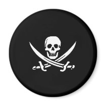 Pirate Flag Magnets