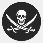 Pirate Flag of Calico Jack stickers