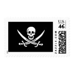 Pirate Flag of Rack Rackham postage