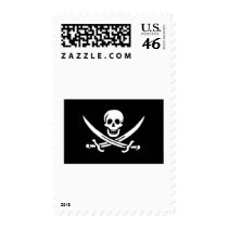 Pirate Flag of Rack Rackham postage
