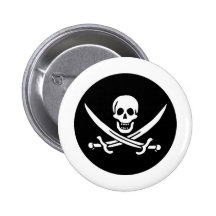Pirate Flag Pin