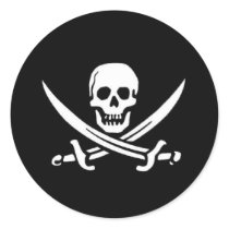 Pirate Flag Sticker