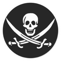 Pirate Flag Stickers