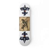 Pirate Fleur-de-lis skateboards
