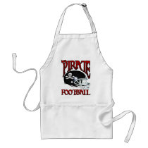 PIRATE FOOTBALL aprons by llewsilverhand2 PIRATE FOOTBALL aprons
