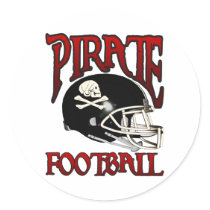 PIRATE FOOTBALL stickers by llewsilverhand2 PIRATE FOOTBALL stickers