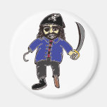 Pirate Fridge Magnets
