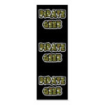 Pirate Geek Bookmark Business Card Templates