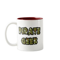 Pirate Geek mugs