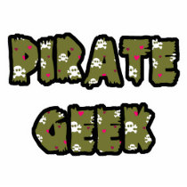 Pirate Geek photo sculptures