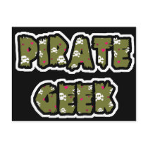 Pirate Geek postcards