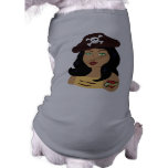 Pirate Girl Pet Tee