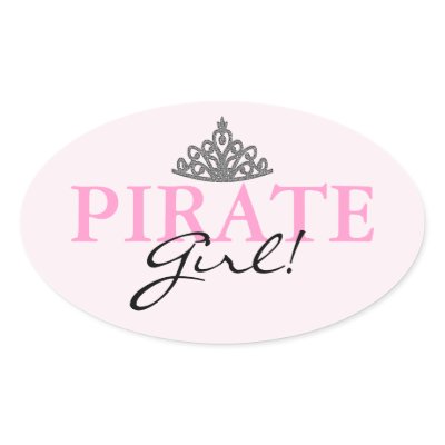 Pirate Girl! Stickers