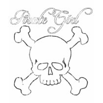 Pirate Girl t-shirts by crazyBobcat Pirate Girl t-shirts