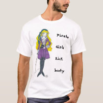 Pirate Girls t-shirts by juliahazeltine Pirate Girls t-shirts