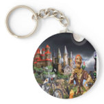 Pirate going to market for cackle fruit keychains