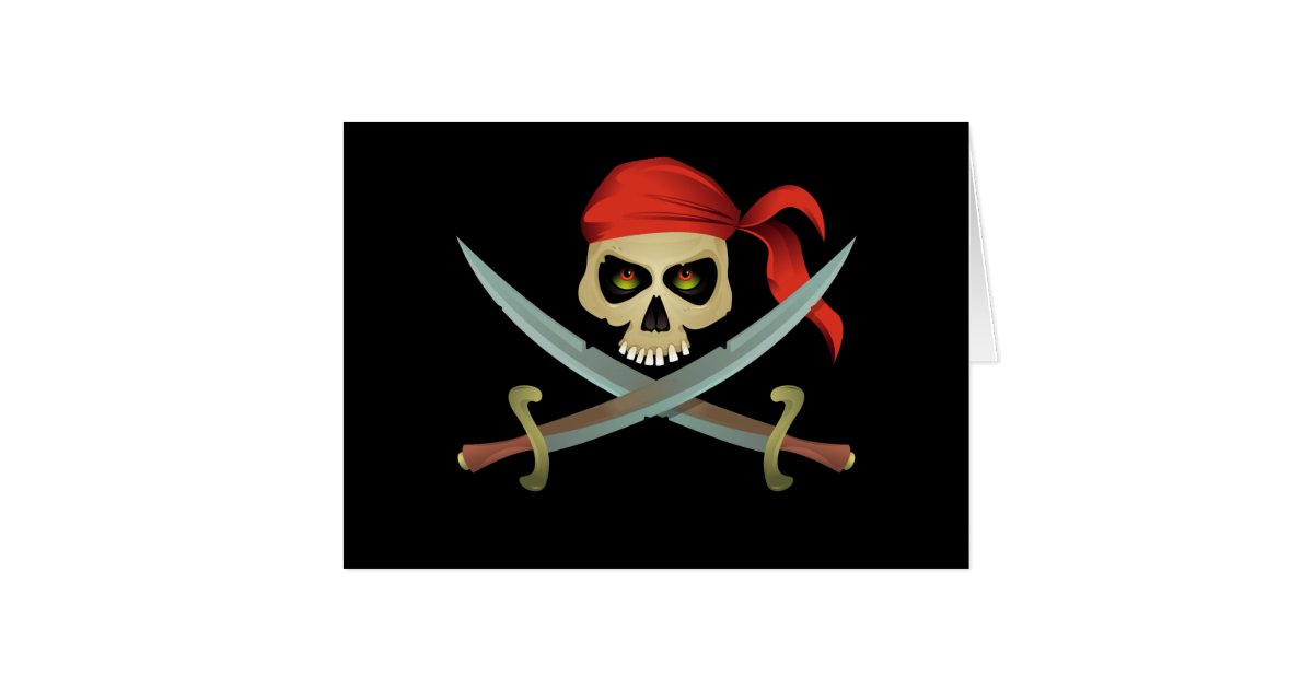 Pirate Greeting Cards | Zazzle