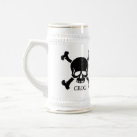 Pirate Grog Stein Tankard mug