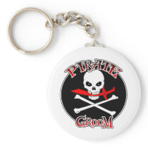 Pirate Groom Keychains