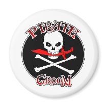 Pirate Groom Magnet