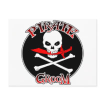 Pirate Groom Postcard
