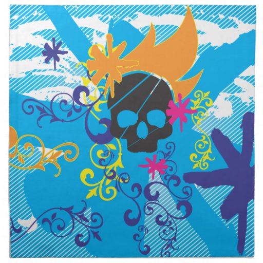Pirate-Grunge-Graphics.ai Napkin