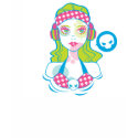 Pirate Gurl T-Shirt by funkee Pirate Gurl T-Shirt