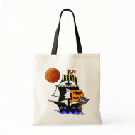 Pirate Halloween Candy Bag bag
