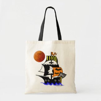 Pirate Halloween Candy Bag bag