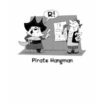 Pirate Hangman T-Shirt by adrianropp Pirate Hangman T-Shirt