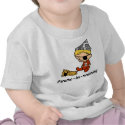 Pirate in Training baby t-shirt by tshirtfun Pirate in Training baby t-shirt