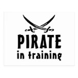 Pirate In Training Post Cards