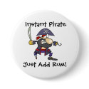 Pirate - Instant Pirate - Just Add Rum! buttons