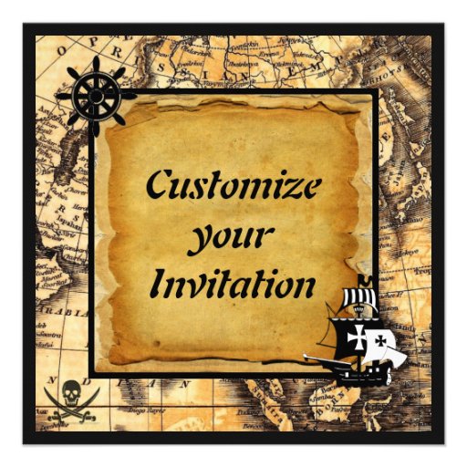 Pirate Invitations