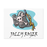 Pirate Jolly Roger Flag Postcards