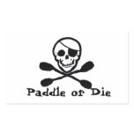 Pirate Kayak Flag Sticker