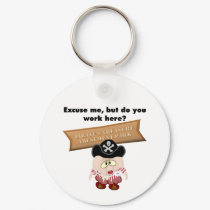 Pirate Keychain by themeparkwhere Pirate Keychain