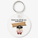 Pirate Keychain by themeparkwhere Pirate Keychain