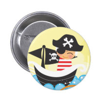 Pirate Kid Button buttons