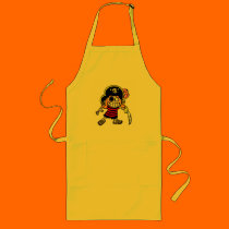 PIRATE KID WITH SWORD aprons