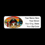 Pirate Kilroy Address Label