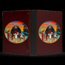 Pirate Kilroy Avery Binder by kilroyworld Pirate Kilroy Avery Binder