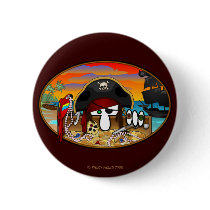 Pirate Kilroy Button by kilroyworld Pirate Kilroy Button