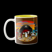 Pirate Kilroy Mug O' Gold